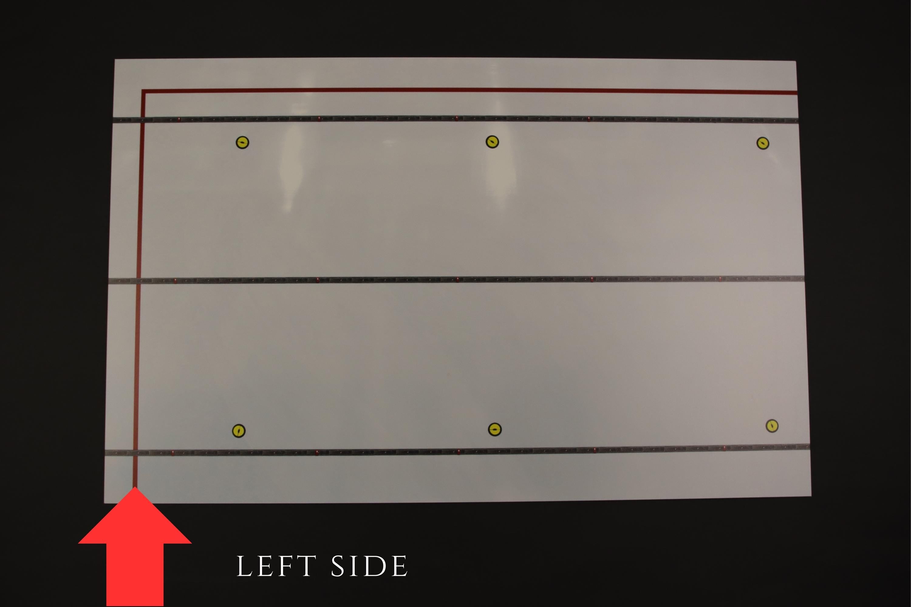 Modern Hangar Floor, Display Base For A Model, HD Quality Print On Foamex