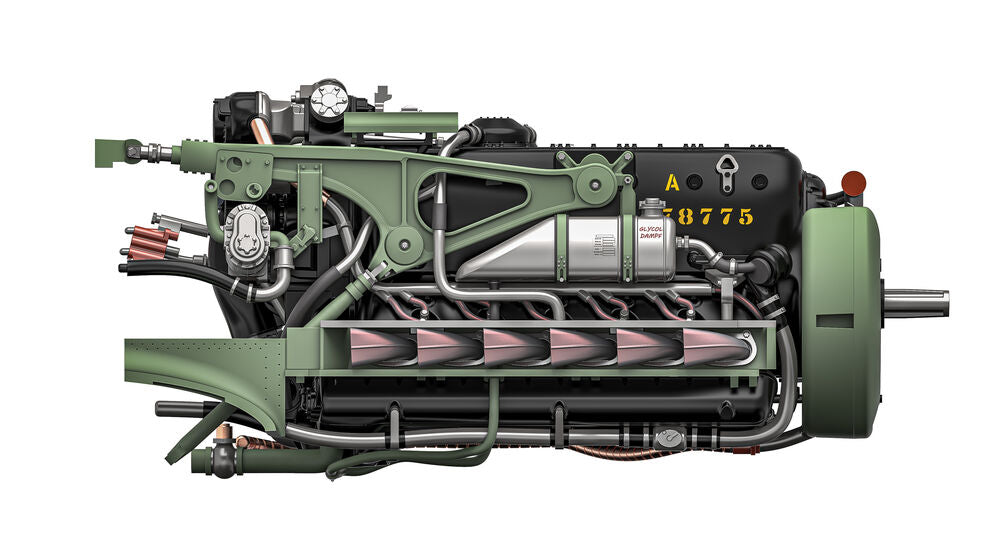 Messerschmitt Bf109G-5/G-6 Airfix | No. A17003 | 1:24