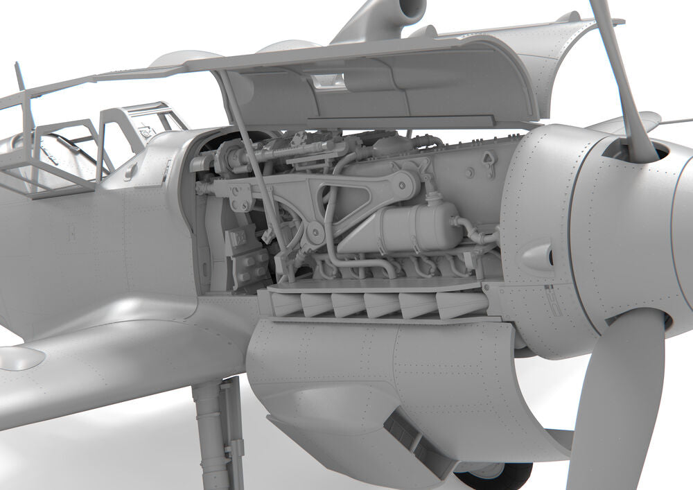 Messerschmitt Bf109G-5/G-6 Airfix | No. A17003 | 1:24