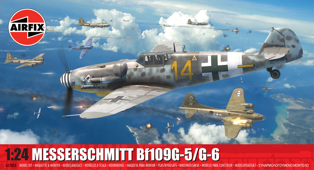 Messerschmitt Bf109G-5/G-6 Airfix | No. A17003 | 1:24