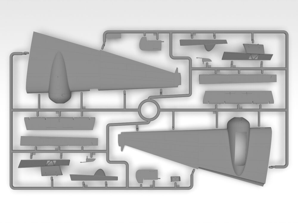 PRE-ORDER ICM: HP.52 Hampden B.Mk.I WWII British bomber (100% new molds) in 1:48
