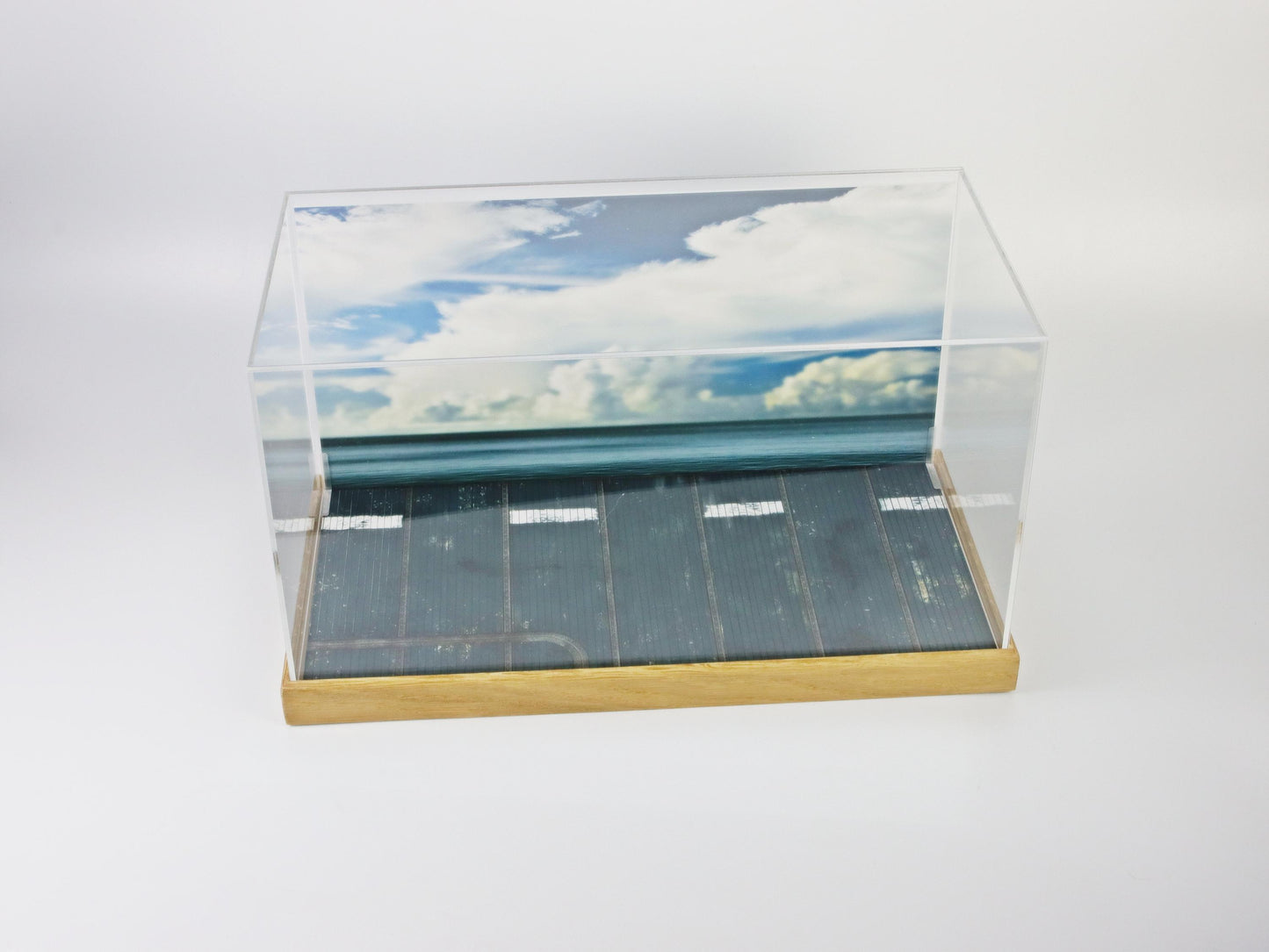 Wooden Base + Carrier Deck & Background Print + Case Cover