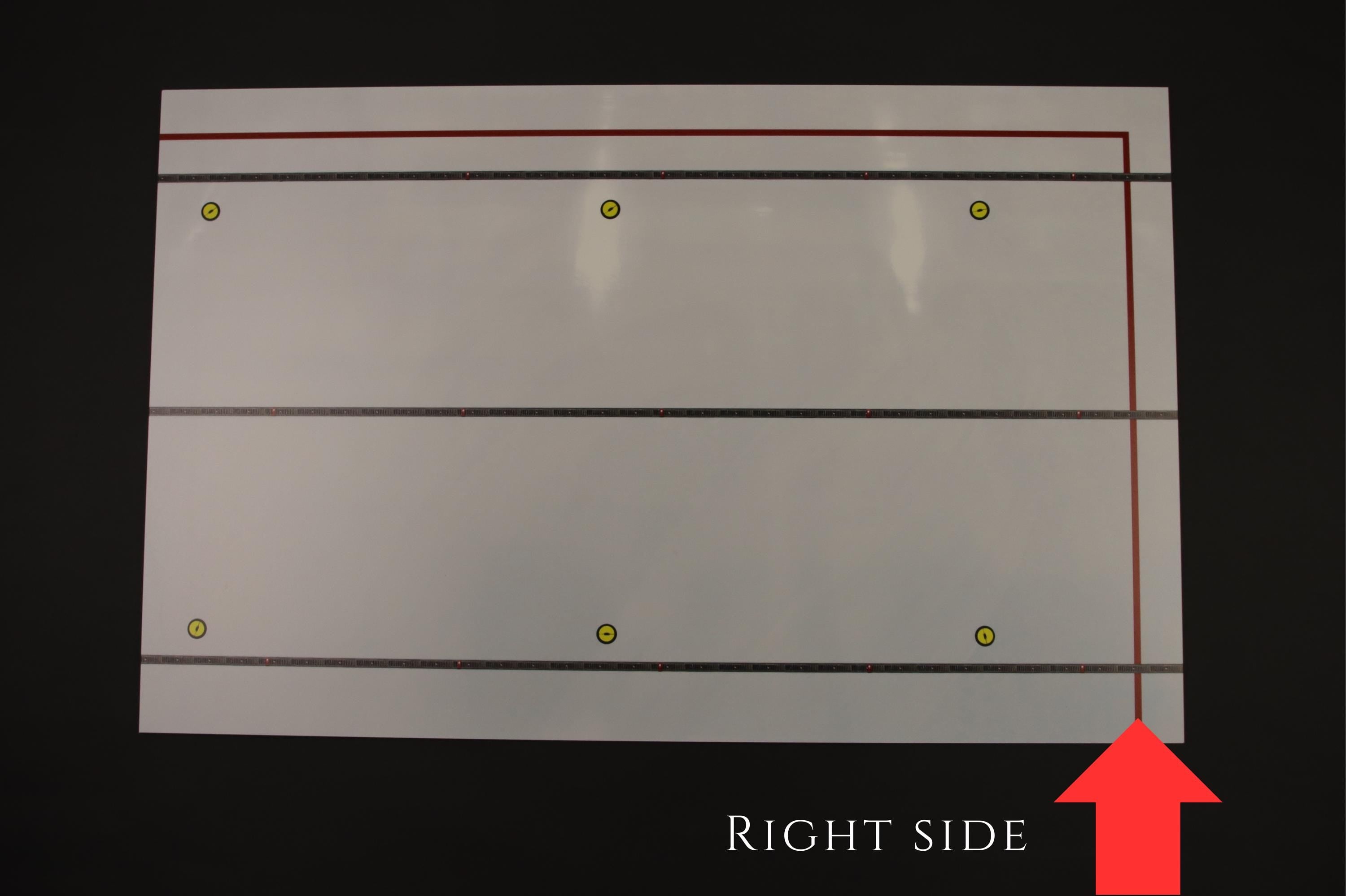 Modern Hangar Floor, Display Base For A Model, HD Quality Print On Foamex