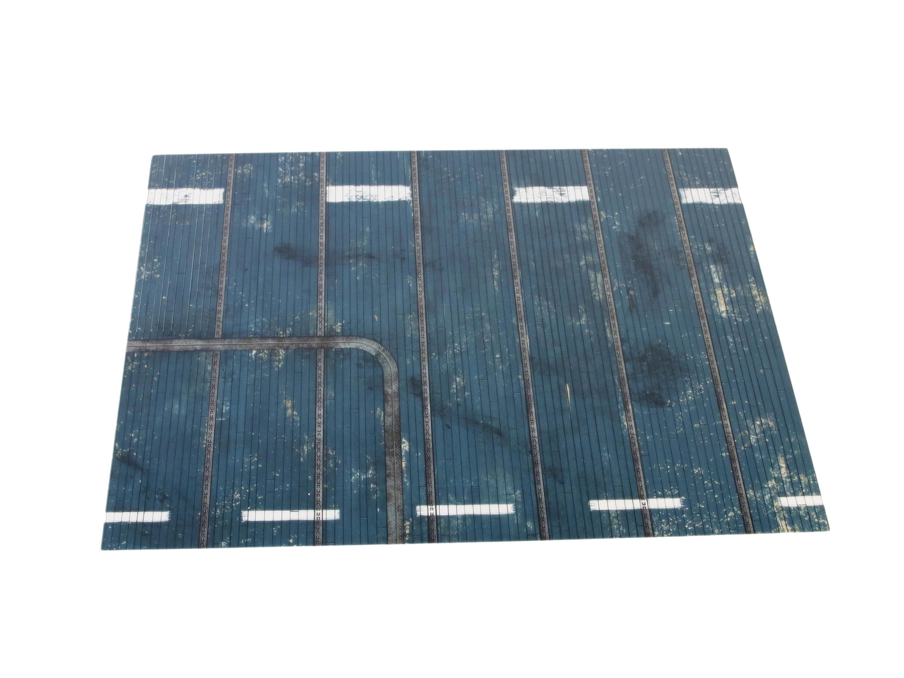 Display Base For A Model, WWII Carrier Deck, Two Sided, HD Quality Print On Foamex