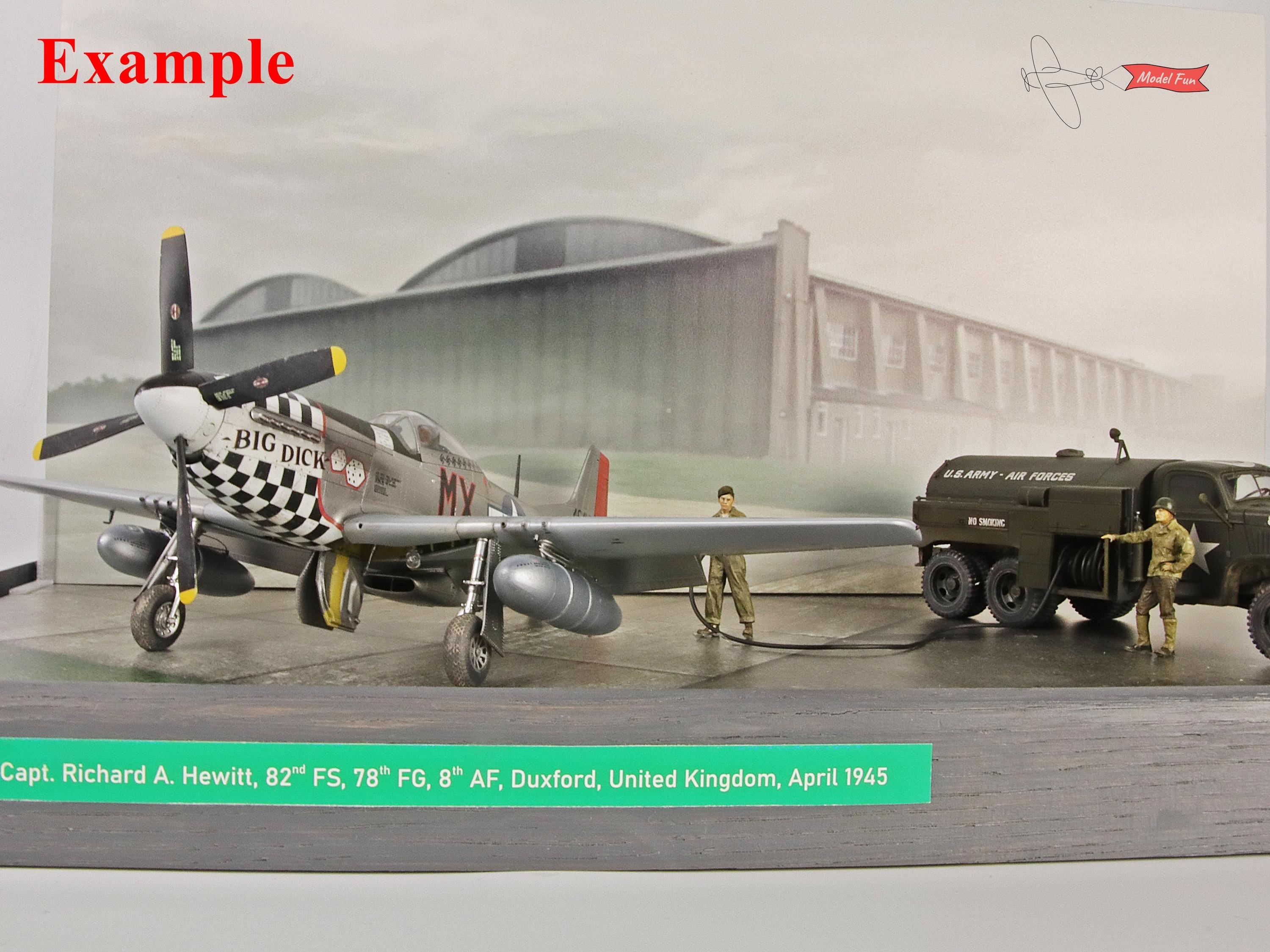 Display Base For A Model, Concrete Slabs + Asphalt & Hangar in the Background , HD Quality Print On Foamex