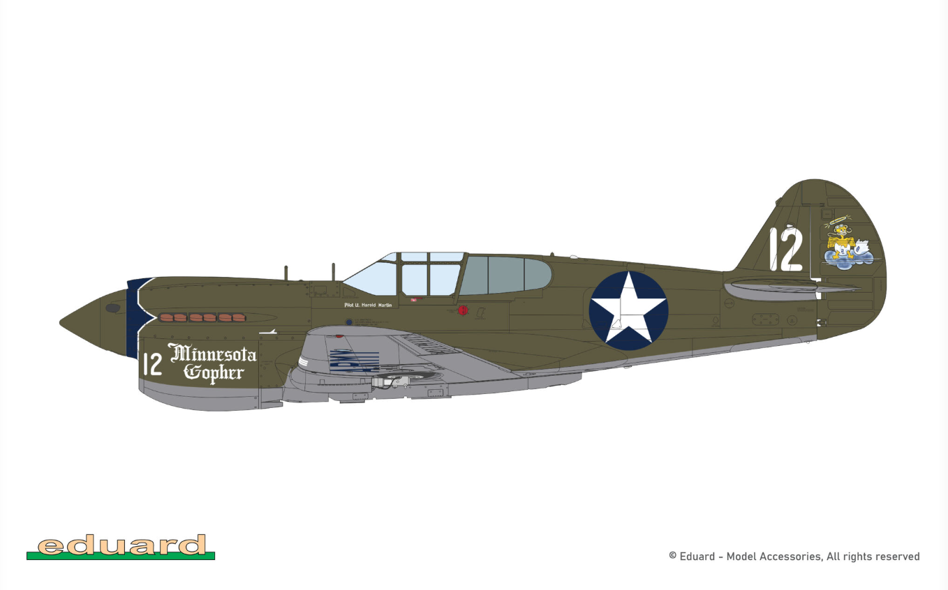 P-40N Warhawk ProfiPack Edition 1:48 Eduard 82242