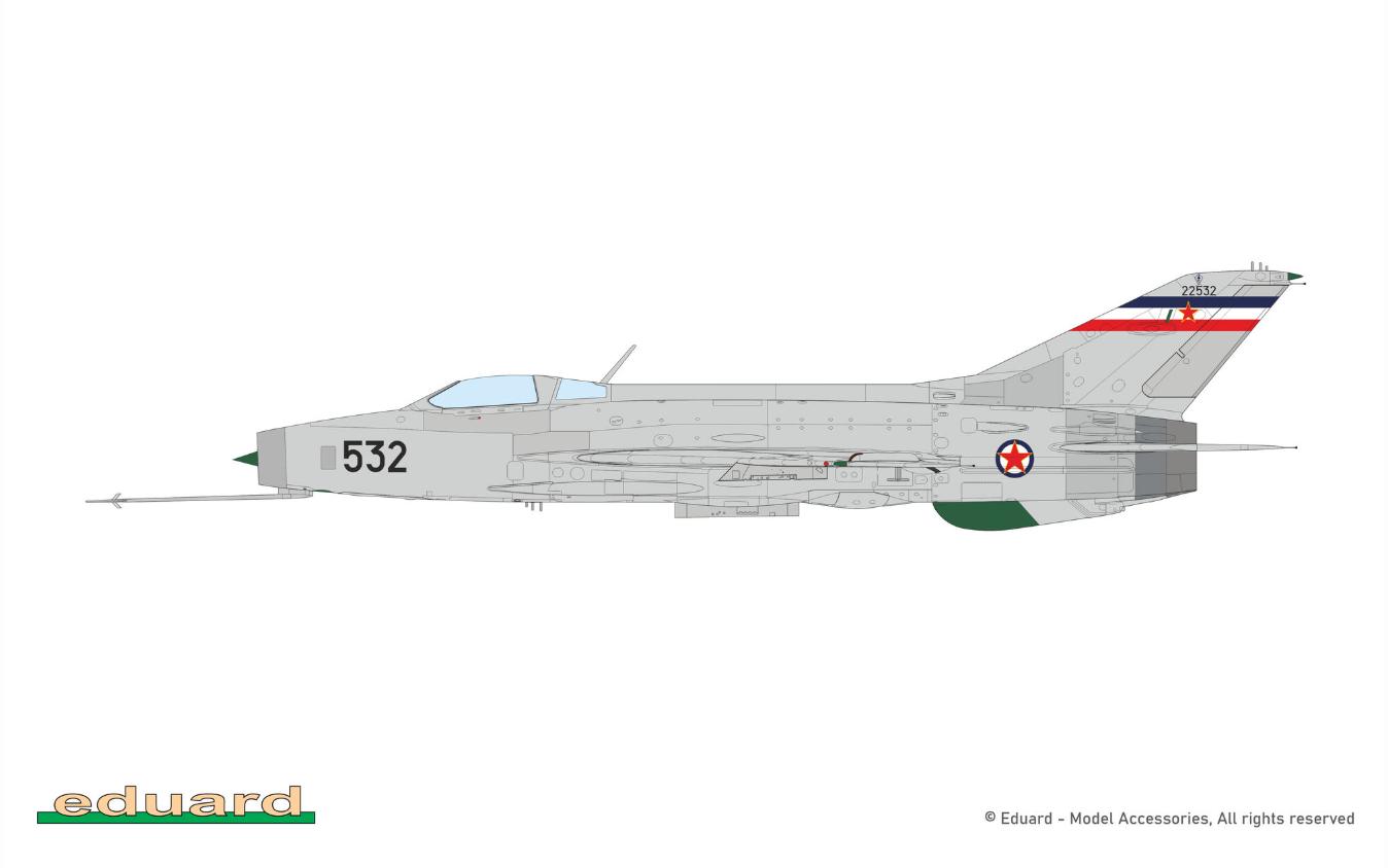 MiG-21F-13 ProfiPack Edition 1:48 Eduard 82191