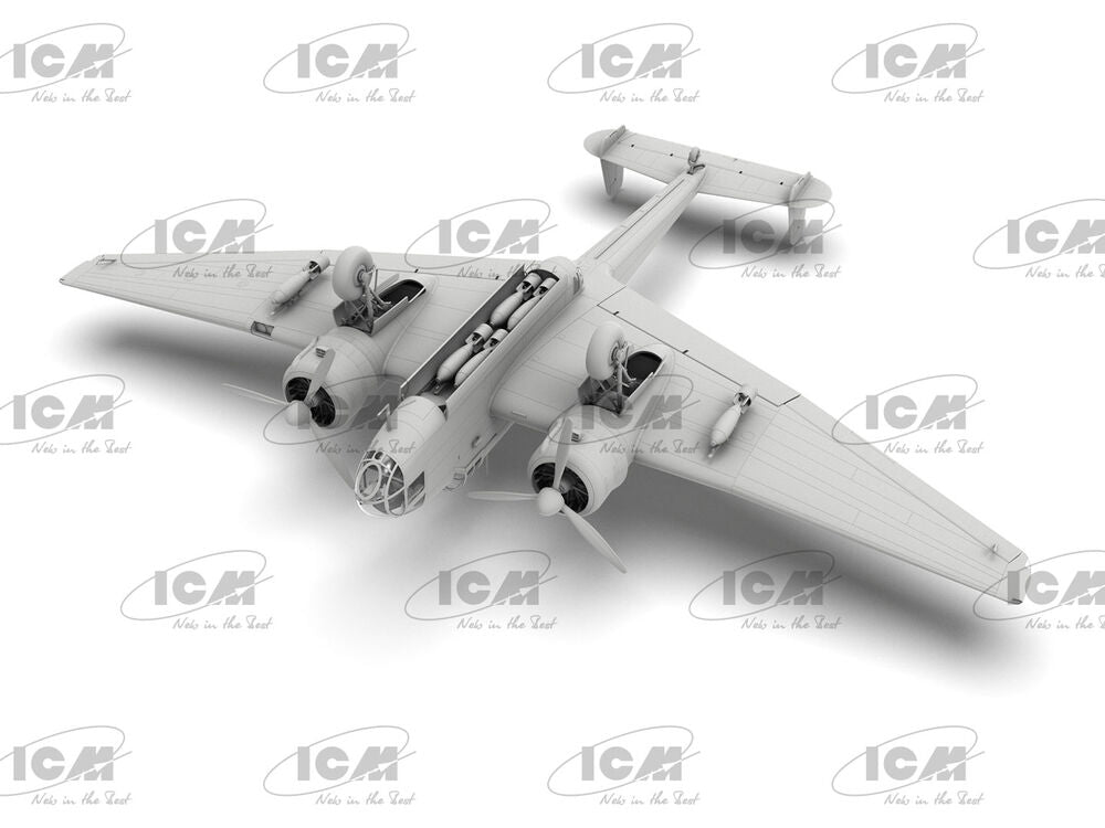 PRE-ORDER ICM: HP.52 Hampden B.Mk.I WWII British bomber (100% new molds) in 1:48