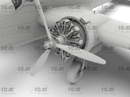 PRE-ORDER ICM: HP.52 Hampden B.Mk.I WWII British bomber (100% new molds) in 1:48