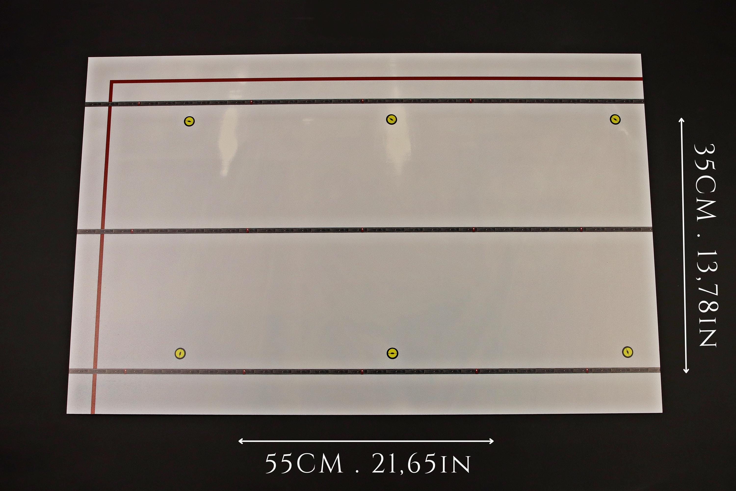 Modern Hangar Floor, Display Base For A Model, HD Quality Print On Foamex