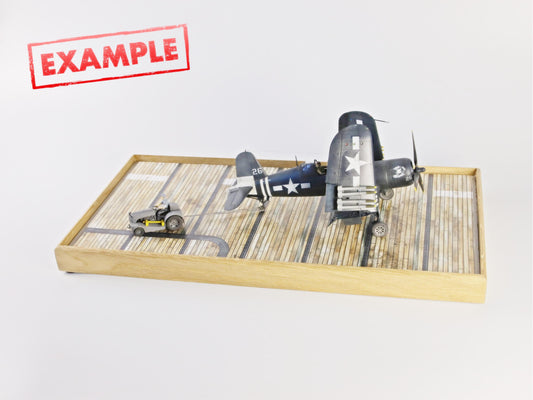Wooden Base Dedicated for Model Display
