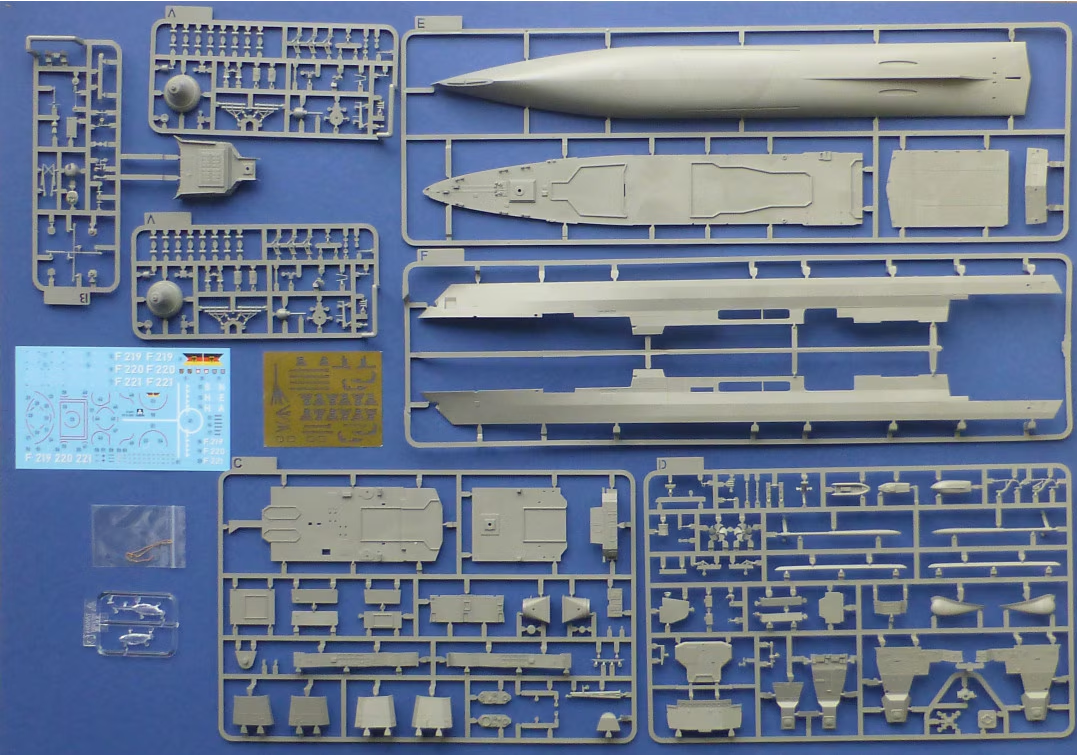 Missile frigate ship F124 Sachsen 6001 Takom