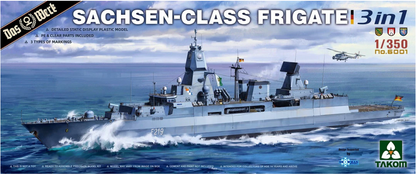 Okręt fregata rakietowa F124 Sachsen 6001 Takom 