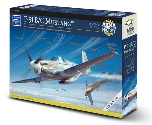 Arma Hobby 70067 P-51 B/C Mustang