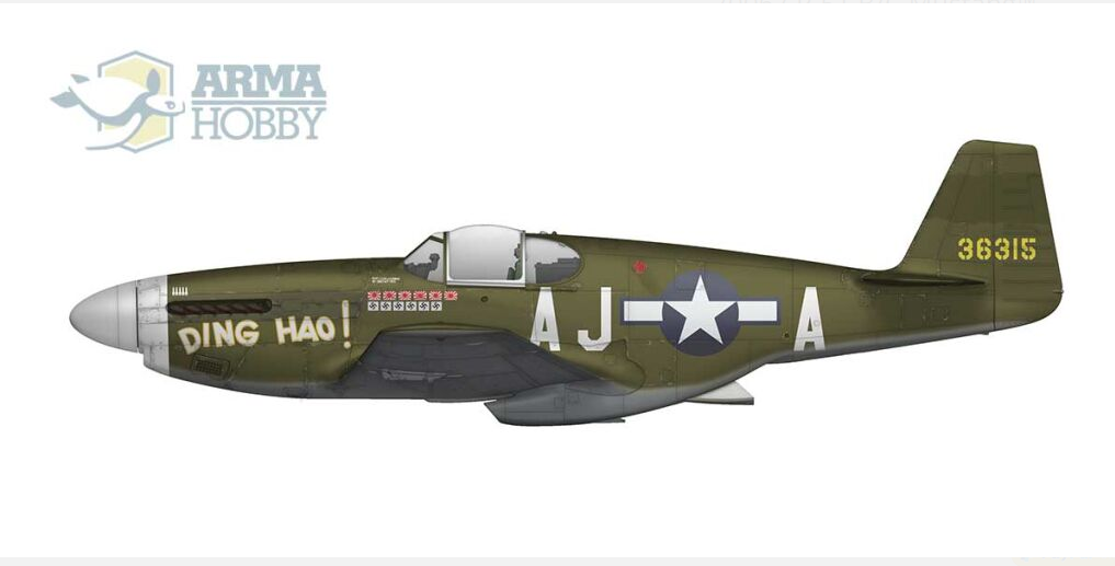 Arma Hobby 70067 P-51 B/C Mustang