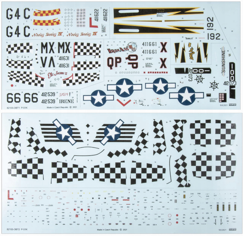 EDUARD 82105 1:48 P-51K Mustang [PROFIpack EDITION]