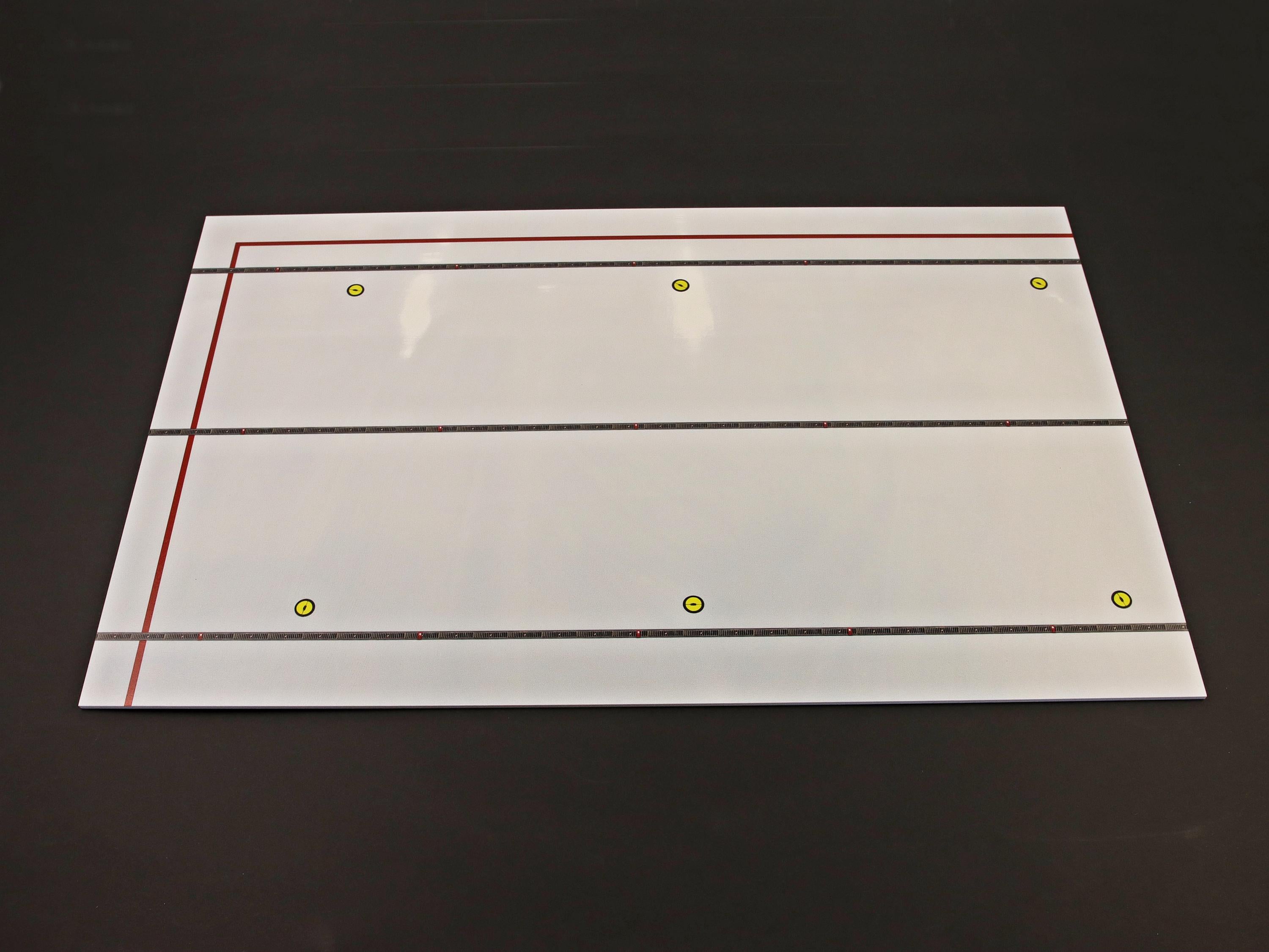 Modern Hangar Floor, Display Base For A Model, HD Quality Print On Foamex