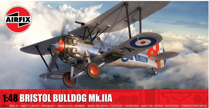 Bristol Bulldog Mk.IIA  Airfix | Nr. A05145 | 1:48 PREORDER