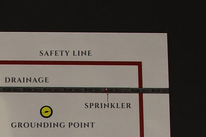 Modern Hangar Floor, Display Base For A Model, HD Quality Print On Foamex