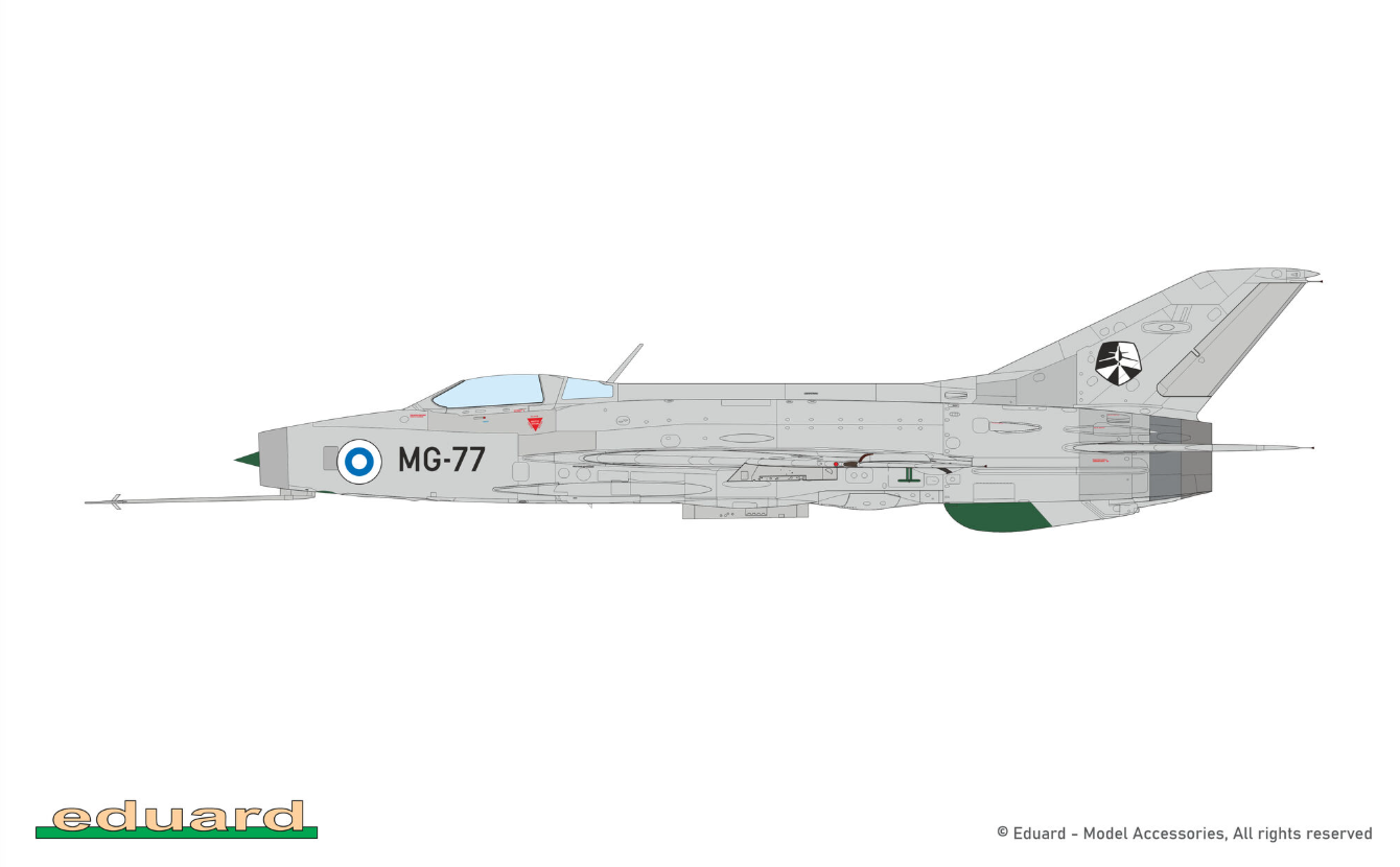 MiG-21F-13 ProfiPack Edition 1:48 Eduard 82191